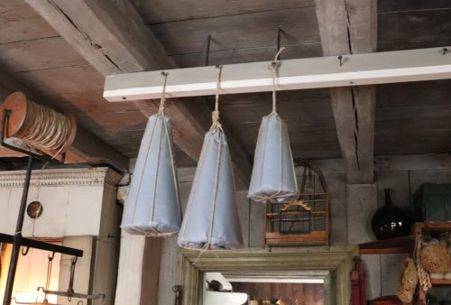 Photo fabric chandelier
