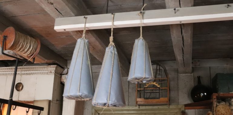 Photo fabric chandelier