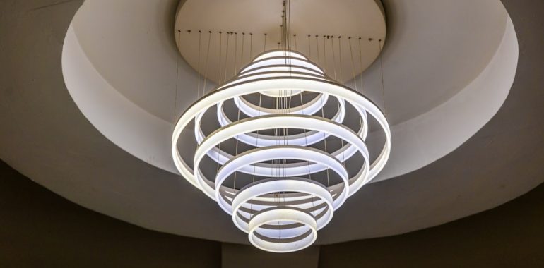 Photo chandelier